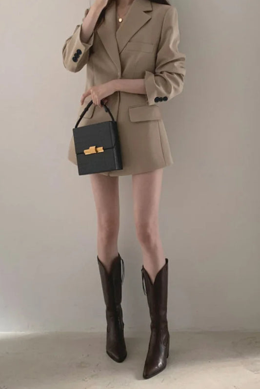 Elegant Pocket Office Blazer