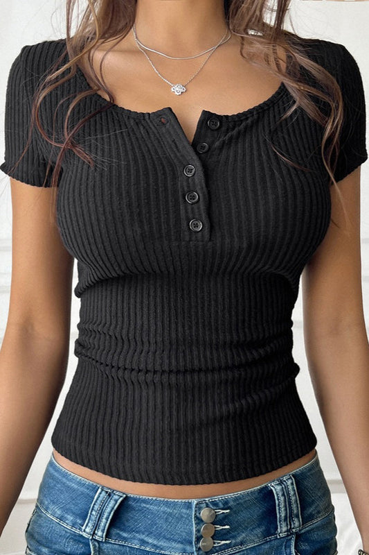 Minimalist Slim Fit Short Sleeve Tee