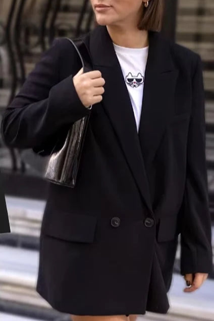 Casual Long Sleeve Blazer