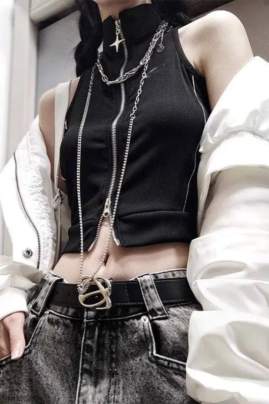 Lapel Short Moto Fashion Jacket