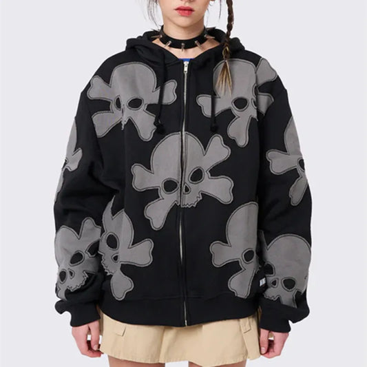 Goth Punk Streetwear Top