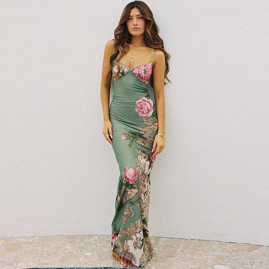 Holiday Casual Slim Fit Printing Slip