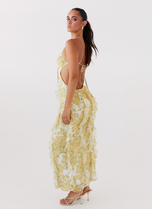 Marly Ruffle Maxi Dress