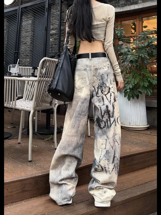 Pale Azure Medieval Loose Trousers Blue / S