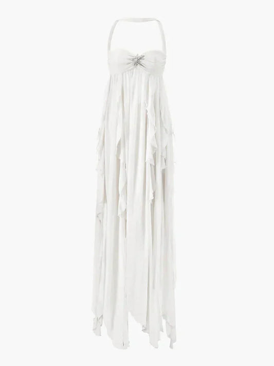 Dorine | Ruffle Maxi Dress