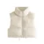 Autumn-Winter Fashion Ladies Vintage Puffer Vest Female Sleeveless Outerwear Coat