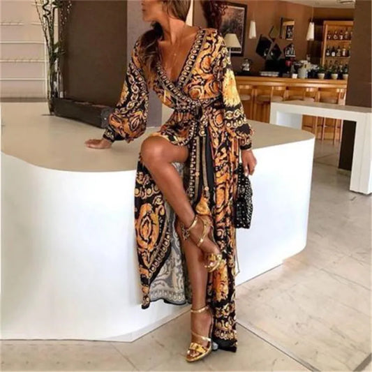FashionSierra - 2025 Casual Summer Beach Holiday Cocktail Party Boho Dress