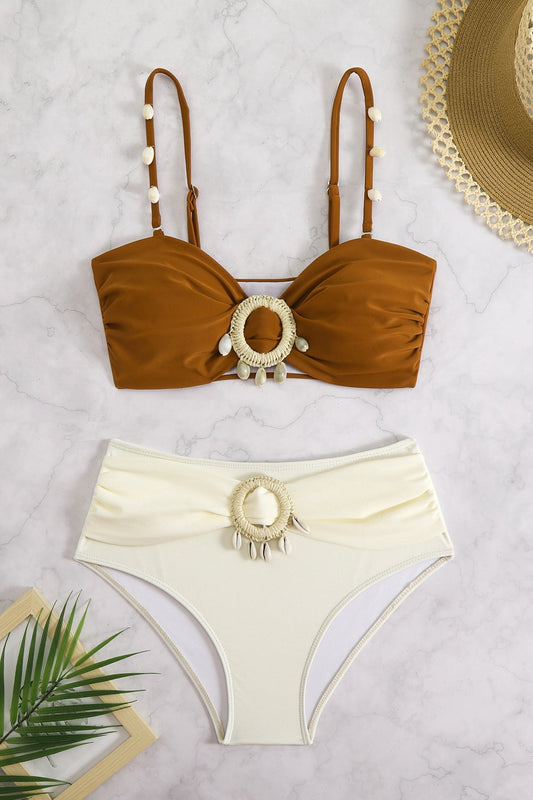 Beach Tassel Bikini Two Piece Swim Set