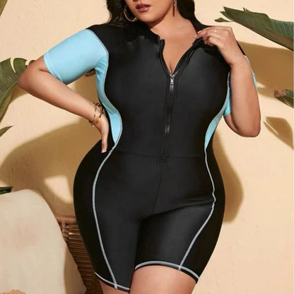 FashionSierra - 2024 Stylish Tankini Sporty High Waist Plus Size Swimsuits