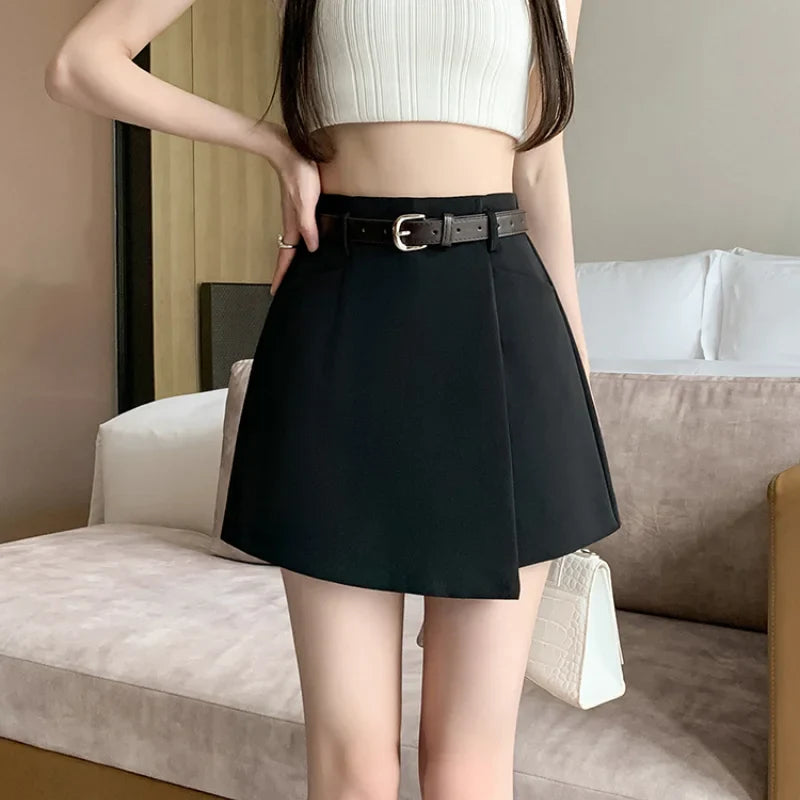 FashionSierra - Spring Summer Fashion High Waist Korean Casual Culottes Shorts