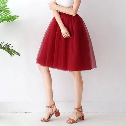 2024 Women Denim Workwear Skirt Draw Pleat Casual Fashion Elastic Waist Skirt