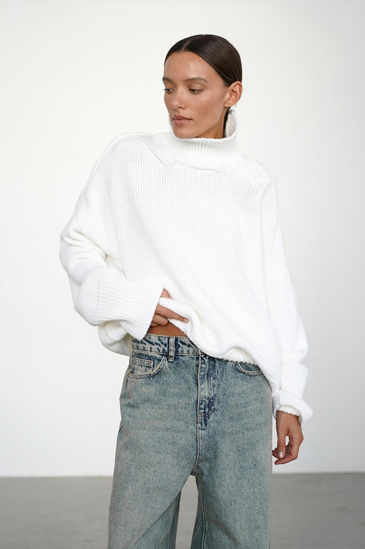 Oversized Turtleneck Sweater