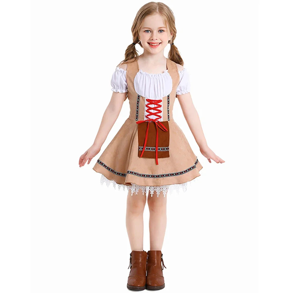 Festive Bavarian Beer Girl Dresses