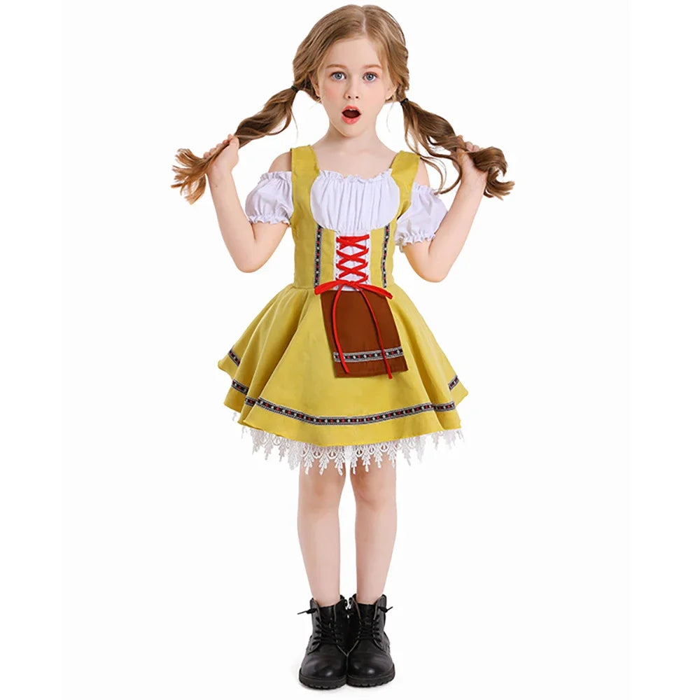 Festive Bavarian Beer Girl Dresses