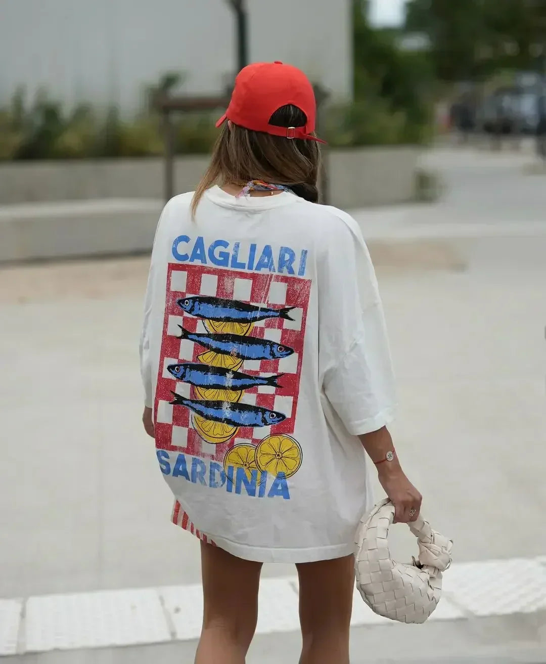 Casual Fish Y2K Graphic T-shirt t-shirt-250223