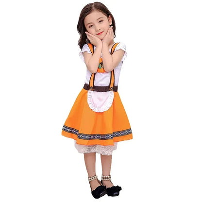 Colorful Fun Oktoberfest Kid Dresses