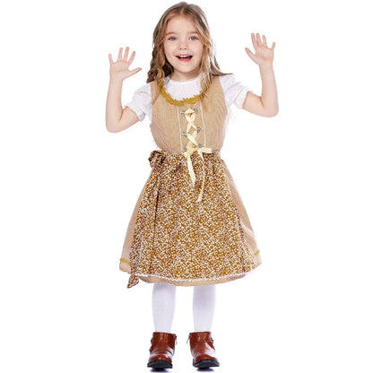 Colorful Fun Oktoberfest Kid Dresses