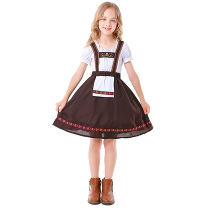 Colorful Fun Oktoberfest Kid Dresses