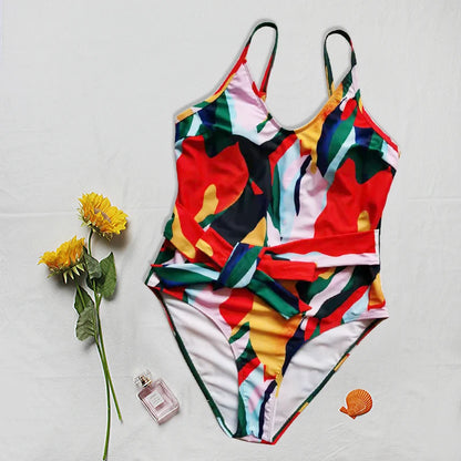 FashionSierra - 2024 Colorful Plus Size Short Sleeve   Swim Basic Swimsuits