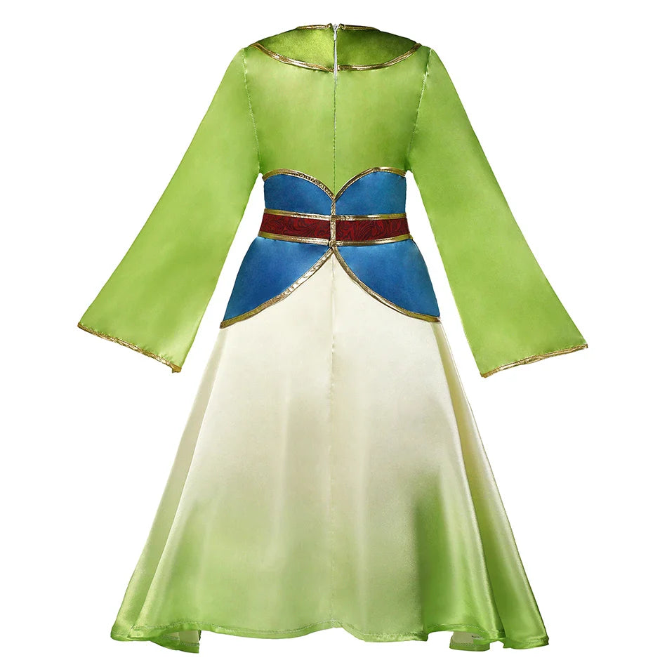 Elegant Kids Mulan Princess Dresses