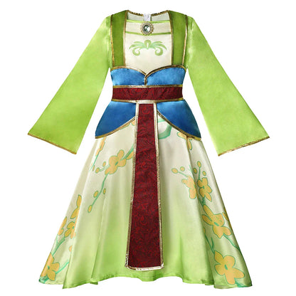 Elegant Kids Mulan Princess Dresses