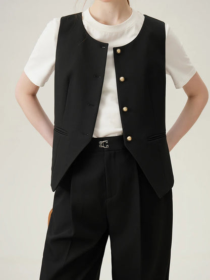 Blazer Temperament Suit Formal Female Blazer Vest Skirt Coats