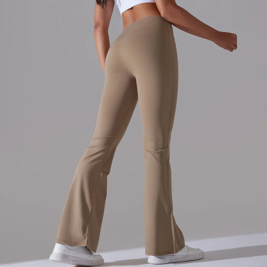 High Waist Flare Yoga Leggings Bottom