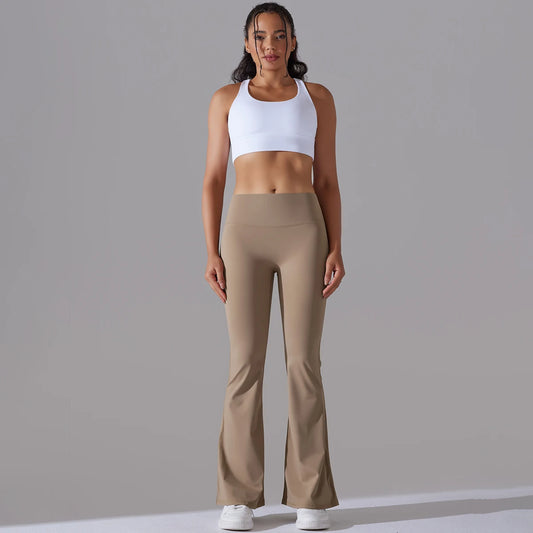 High Waist Flare Yoga Leggings Bottom