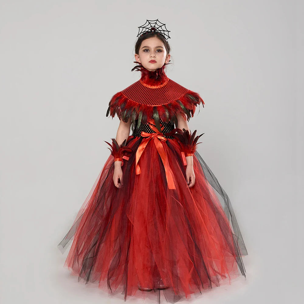 Stylish Royal Queen Kid Dresses