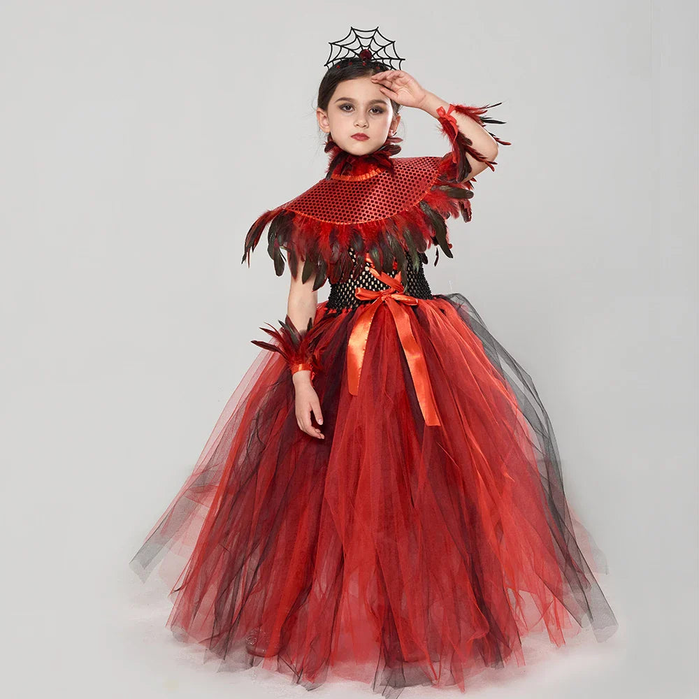 Stylish Royal Queen Kid Dresses