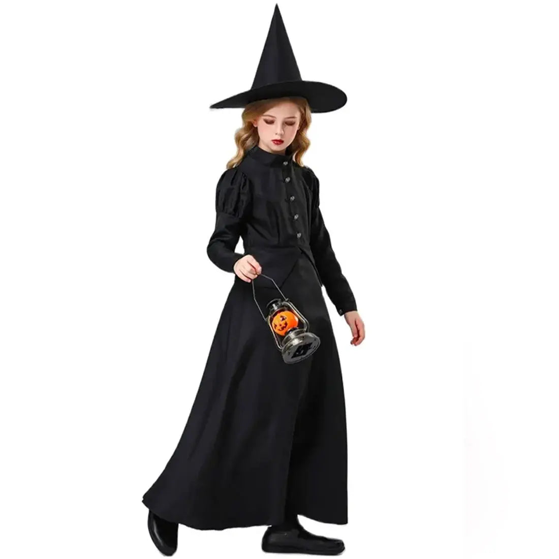 Fun Black Witch Costume Kid Dresses