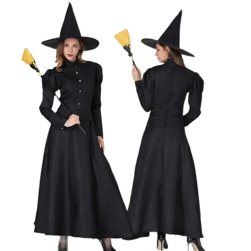 Fun Black Witch Costume Kid Dresses