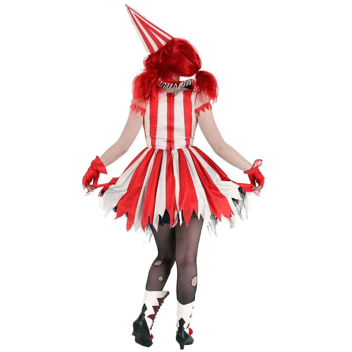 Happy Party Circus Blood Clown Vampire Suits Halloween Costume