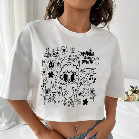 Karol G Bichota Crop Tops Music Fans Gift T-Shirt