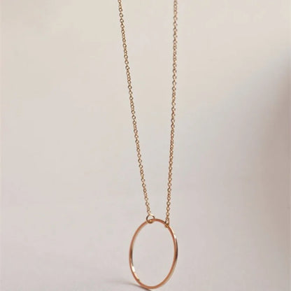 New Fashion Steampunk Cheap Round Minimalist Women Necklake