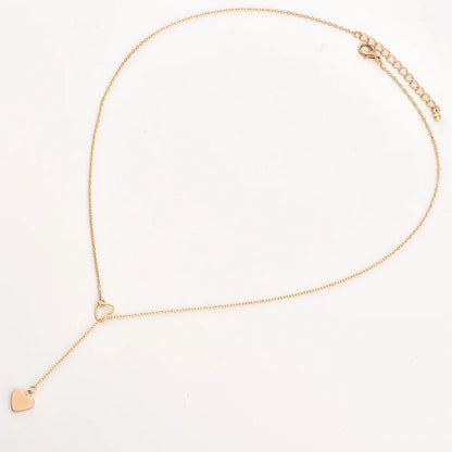 New Tiny Heart Dainty Chain Minimalist Collar Holiday Beach Statement Necklake