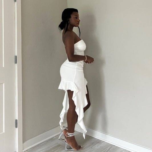 Best Seller Bandeau Slim Fit Shoulder Baring Stringy Selvedge