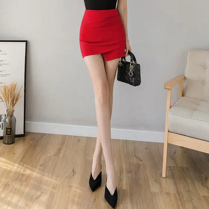 FashionSierra - Size S-3XL Women Sexy High Waist Package Hip Bodycon Mini Female Summer Fashion Irregular Skirt