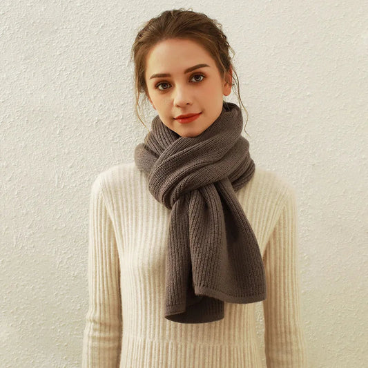 Cashmere Scarf for Women - Thick and Warm Winter Scarf