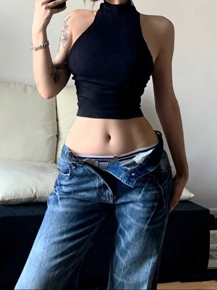 Korean Gothic Vintage Grunge Pant