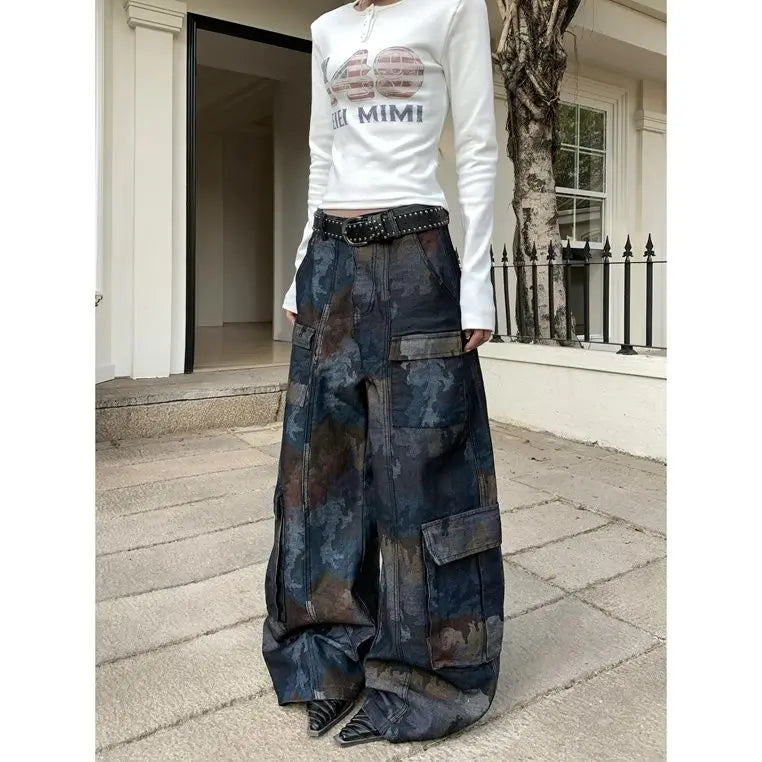 Camouflage Gothic Joined Pant black1 / S