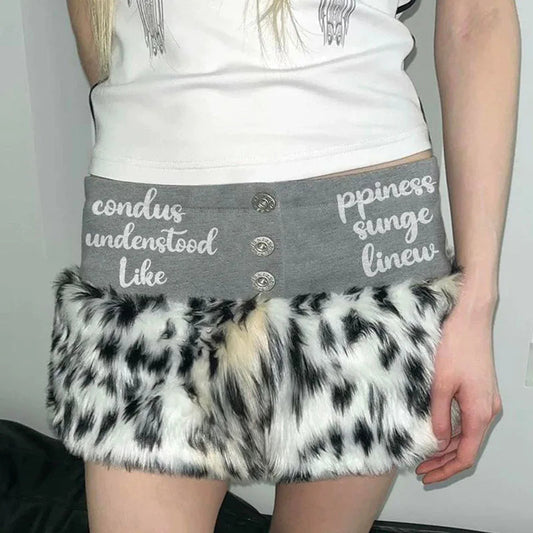 Tight Slim Lower Waist Skirt color1 / S