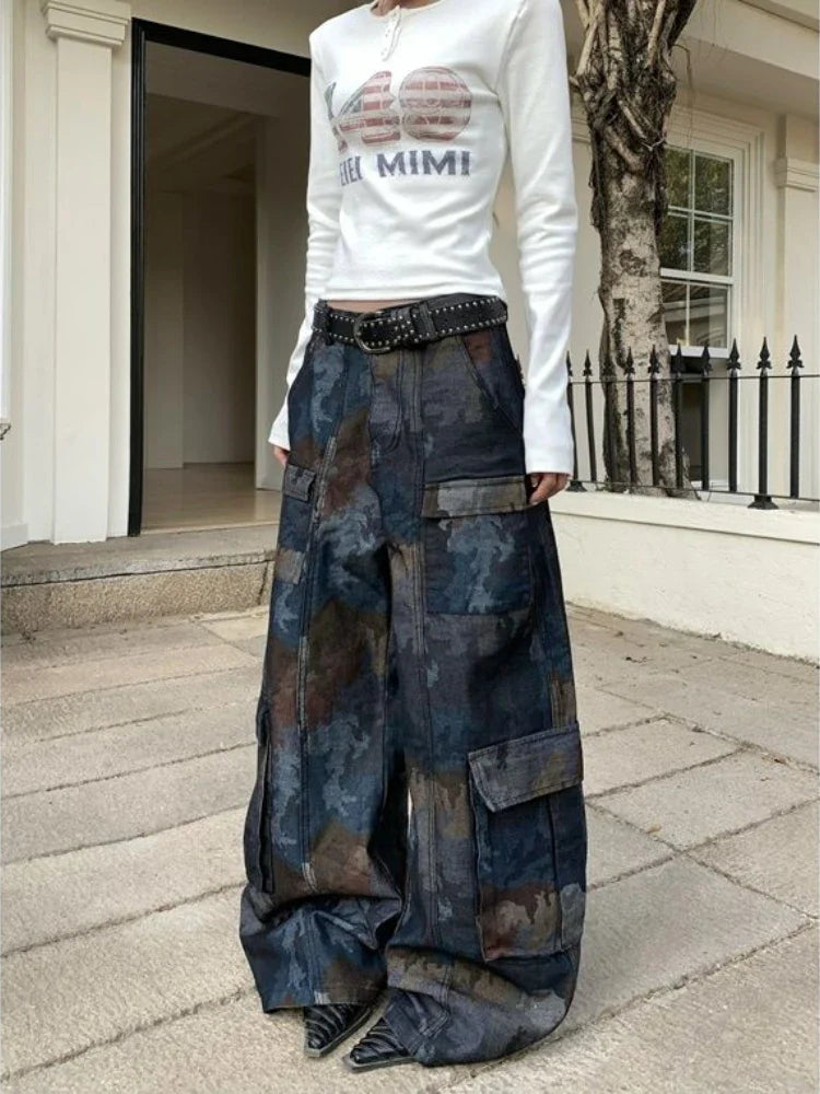 Camouflage Gothic Joined Pant
