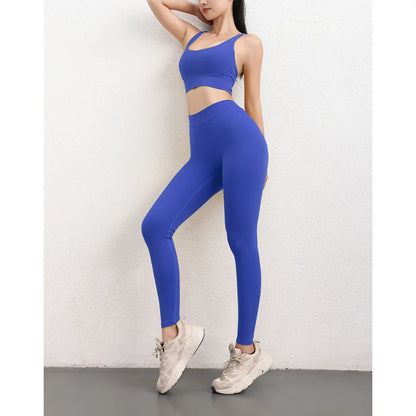 Seamless High-Waist Stretch Leggings Bottom