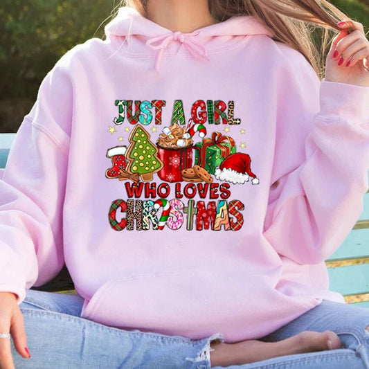Christmas Holiday Lover Gift Hoodie Pink / S Hoodies-L