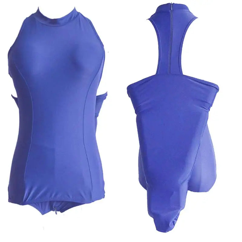 FashionSierra - 2024 Modern Zipper Front Zipper Front Slimming Basic Swimsuits