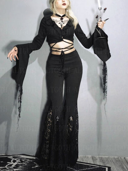 Dark Gothic Vintage Stylish Halloween Pants