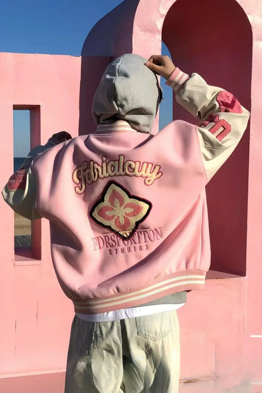 Pink Sweetheart Bomber Jacket