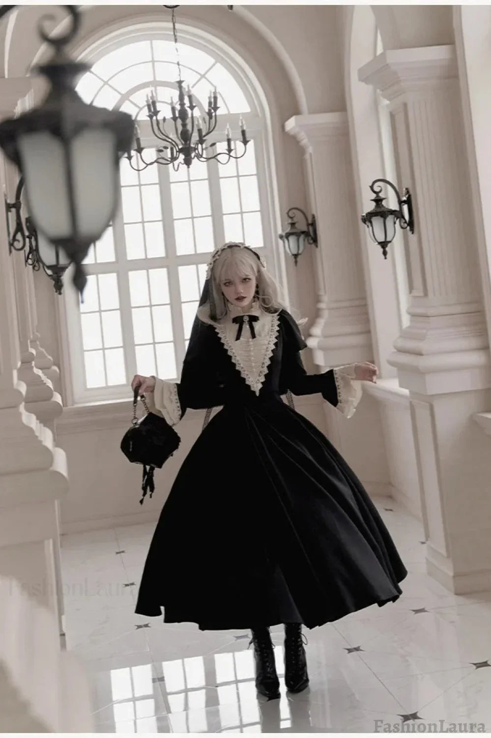 Gothic Nun Lolita Dress Costume Halloween costumes