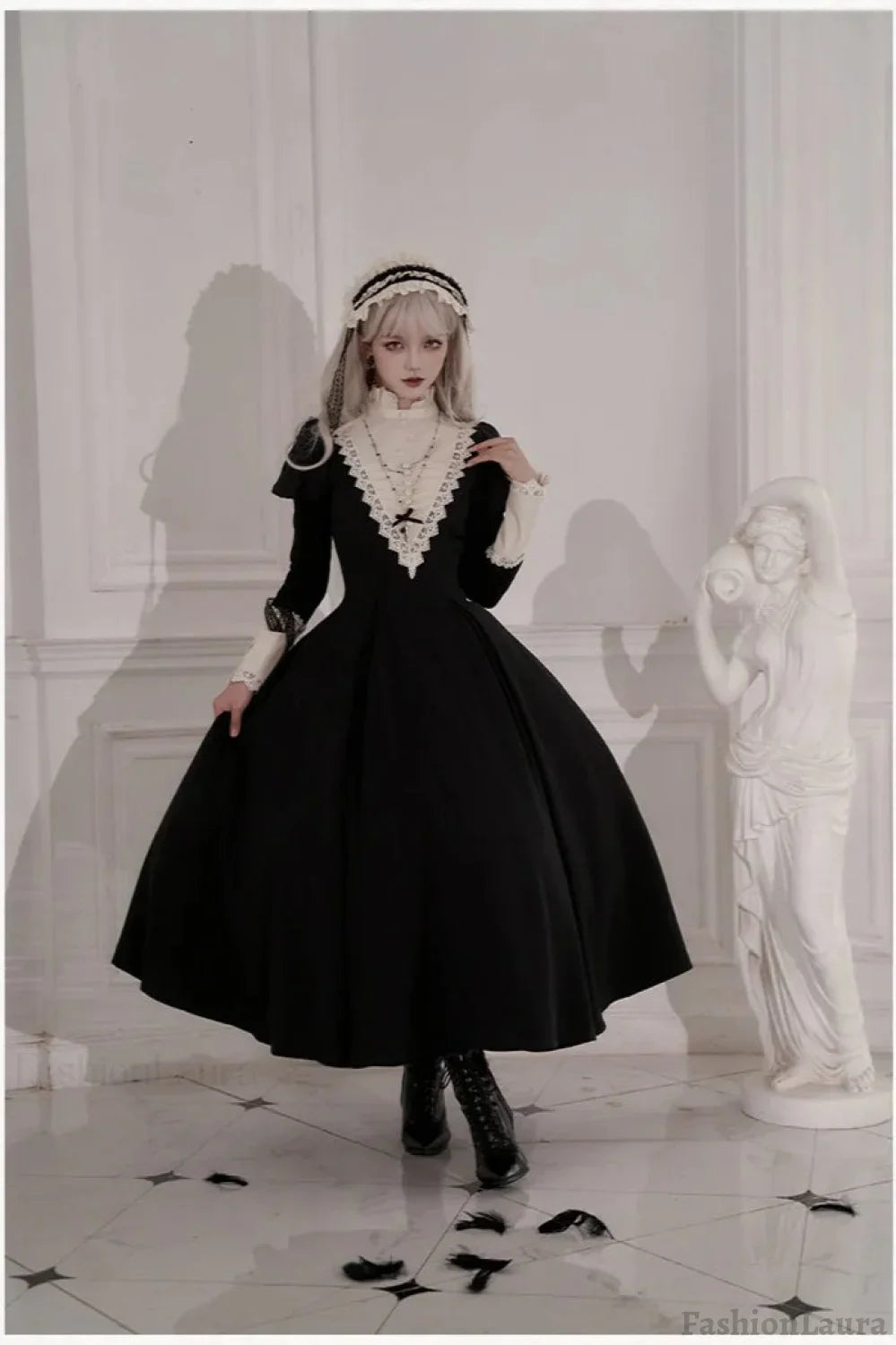 Gothic Nun Lolita Dress Costume Halloween costumes